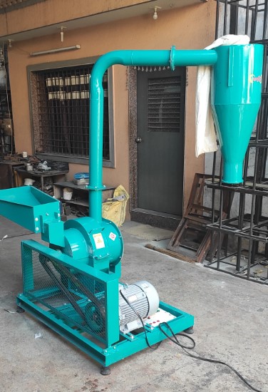 10HP Double Chamber Cyclone Pulverizer Machine for Dry Spices